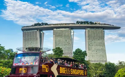 Big Bus tour of Singapore