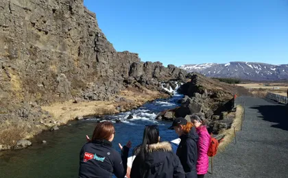 Golden Circle and Blue Lagoon admission tickets with Kerid Volcanic Crater