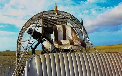 Miami full-day sightseeing bus tour with 90-minute cruise and Everglades airboat