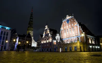 Entrance ticket to the House of the Black Heads in Riga