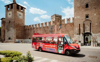 Verona hop-on hop-off bus 24 or 48-hour tickets