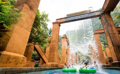 Lost World of Tambun Theme park entrance ticket