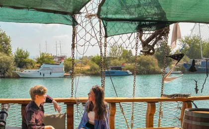 Manavgat River pirate cruise with swim stops