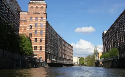 Leipzig city sightseeing cruise by motorboat