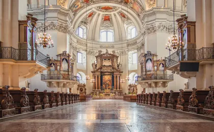 Salzburg Cathedral tickets to the organ concert at noon