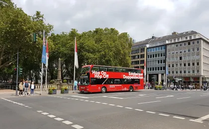 24-hour Hop On Hop Off Düsseldorf bus tour