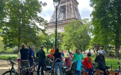 Highlights of Paris guided bike tour