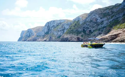 Sailing trip to Cova Tallada and Cabo de San Antonio Marine Reserve