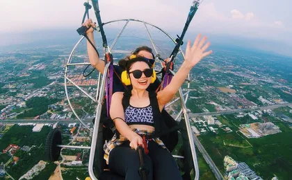 Paramotor Experience in Pattaya Include Pickup Transfer